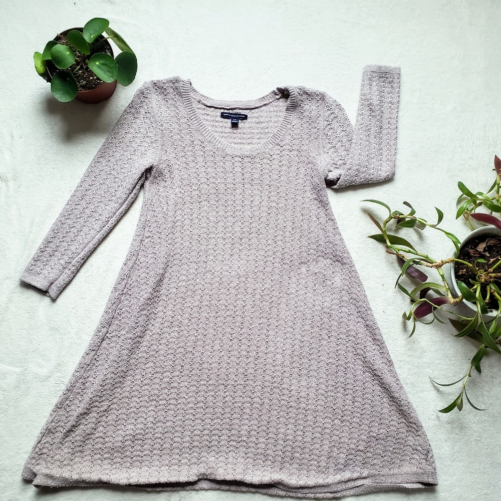 Boho Sweater Dress